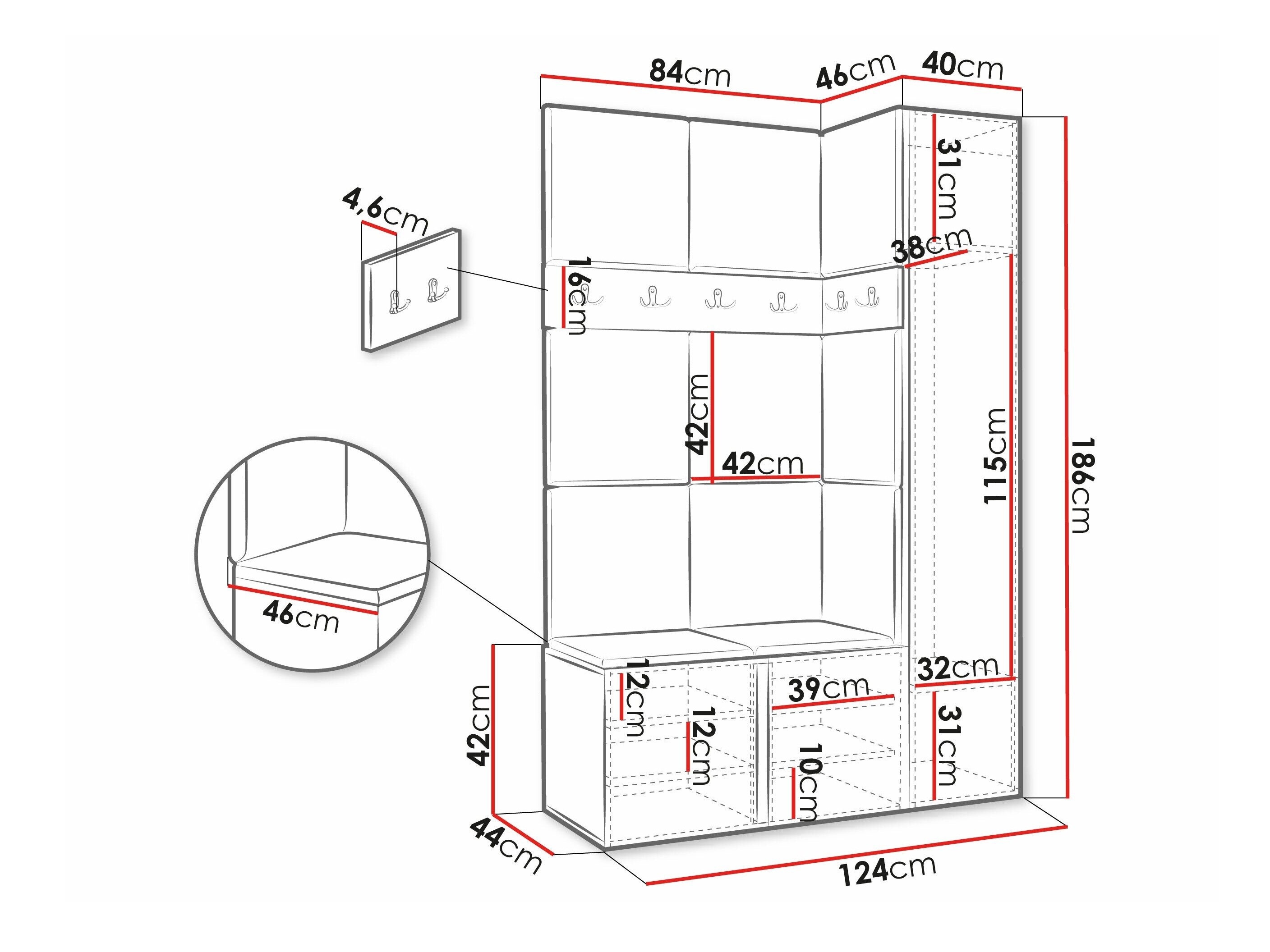 Entrésæt Pinis IX (Hvid)