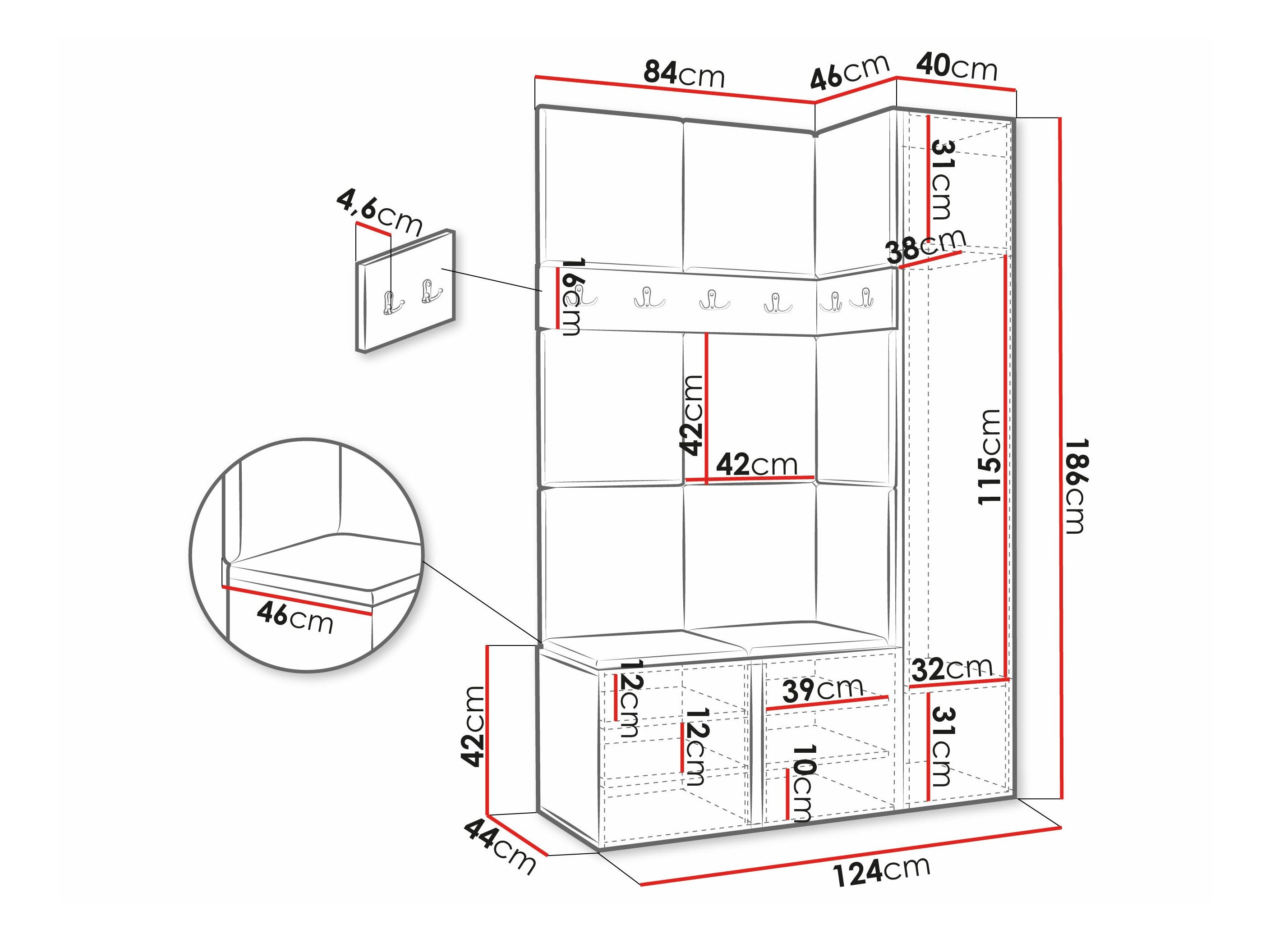 Entrésæt Pinis IX (Hvid)