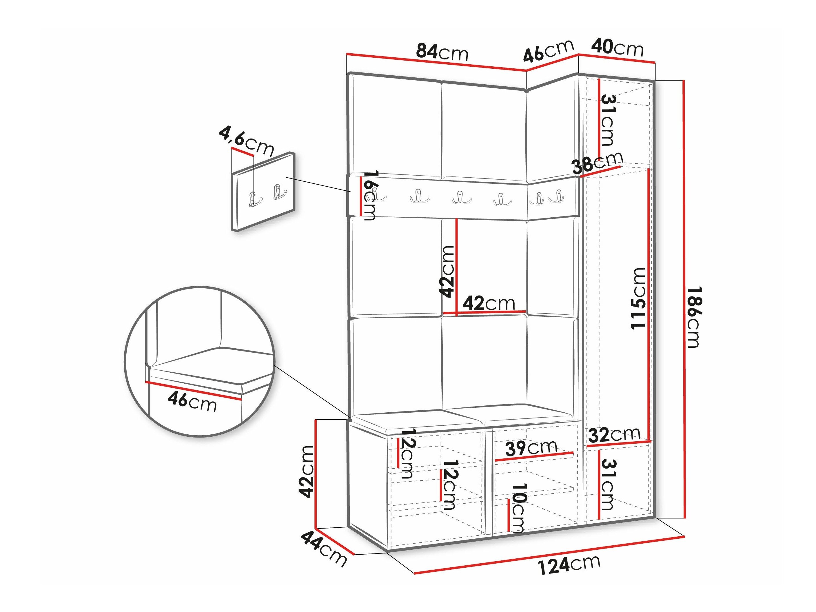 Entrésæt Hartford 277 (Øko læder blødt 011)