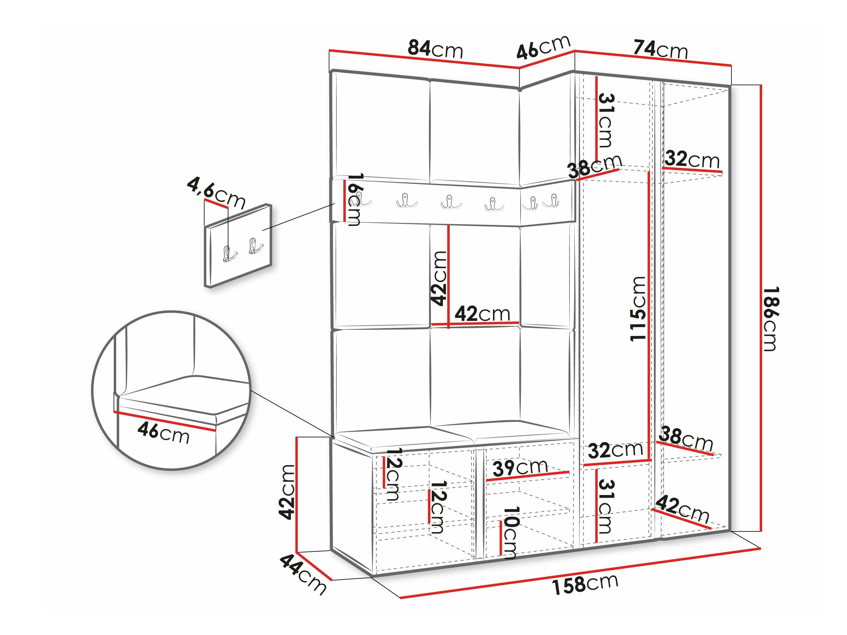 Entrésæt Hartford 278 (Manila 16)