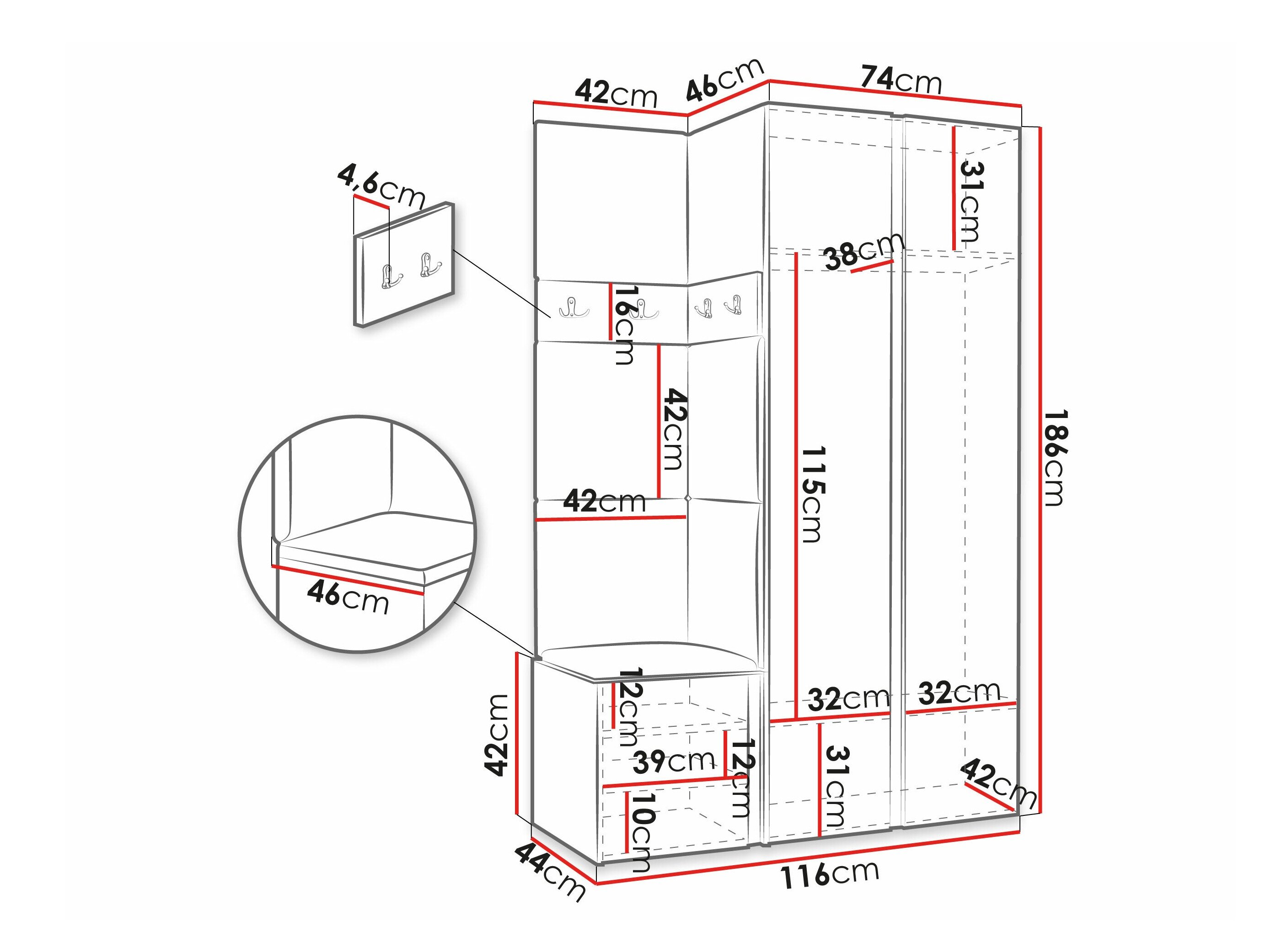 Entrésæt Hartford 350 (Kashmir)