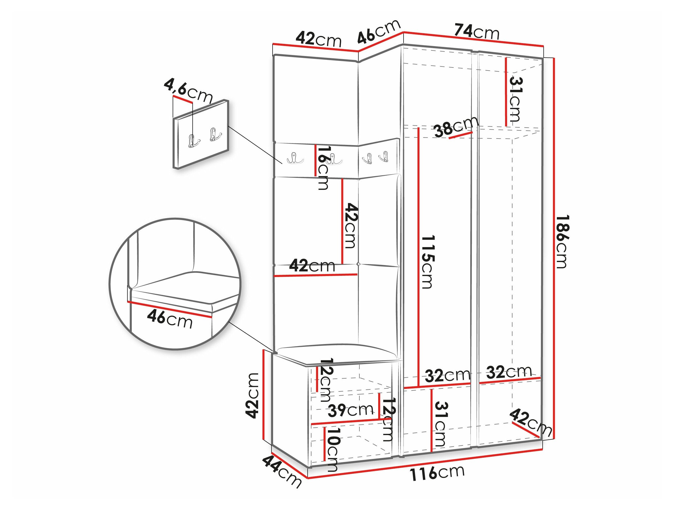 Entrésæt Pinis XXVI (Grafit)