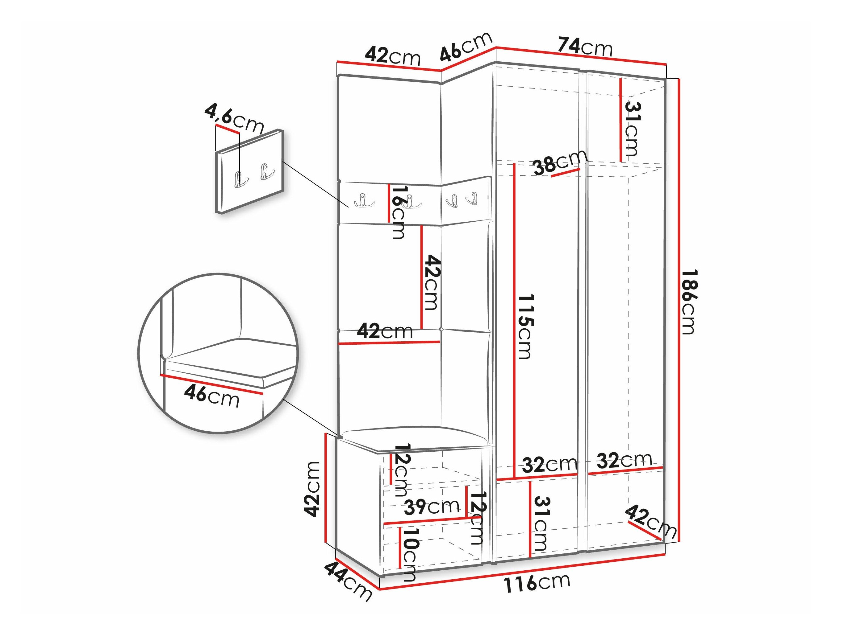Entrésæt Pinis XXVI (Hvid)