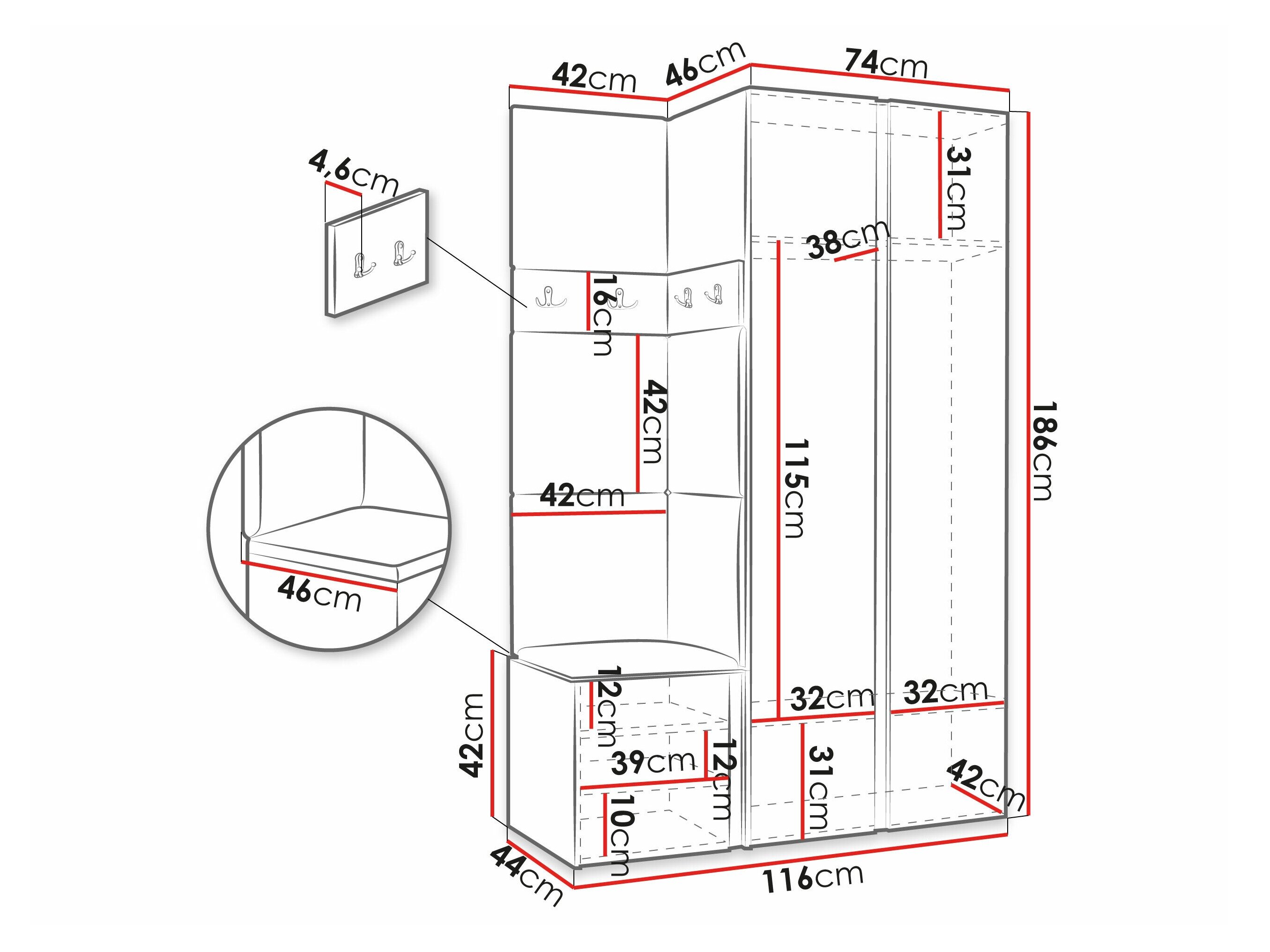 Entrésæt Pinis XXVI (Hvid)