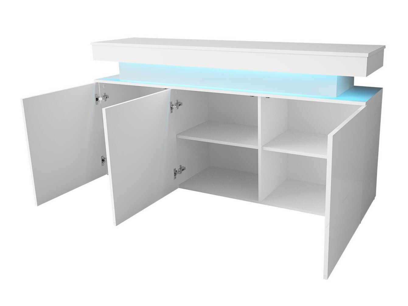 Stuemøbelsæt Monfero I (Sort + Blank sort)