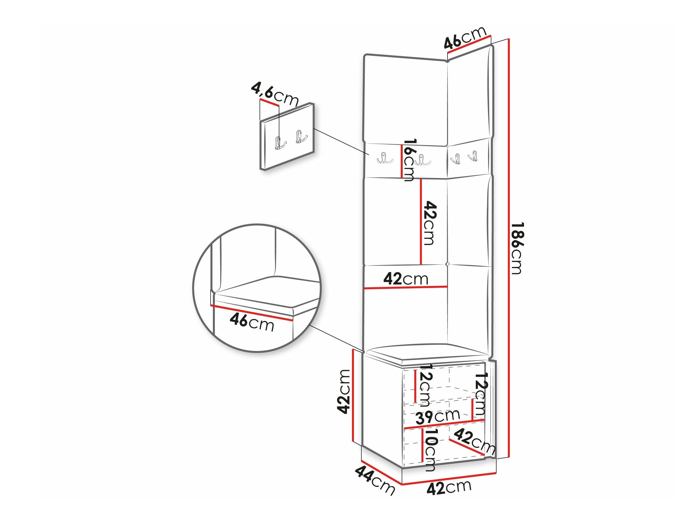 Entrésæt Pinis XXI (Grafit)