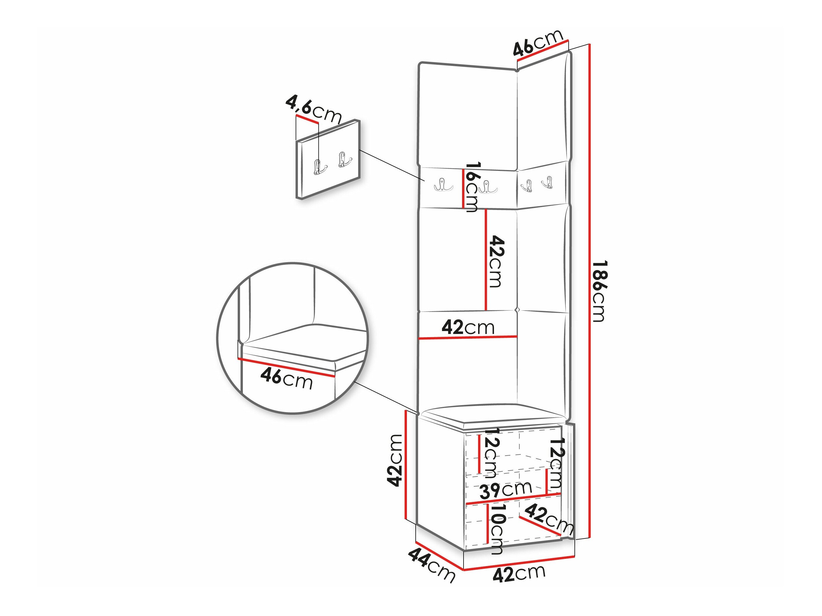 Entrésæt Pinis XXI (Hvid)