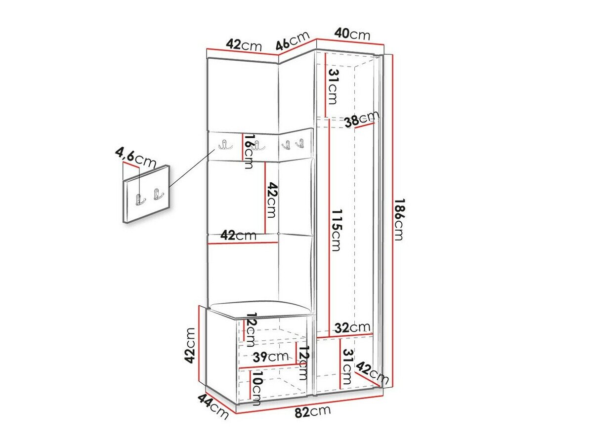 Entrésæt Pinis XXV (Hvid)