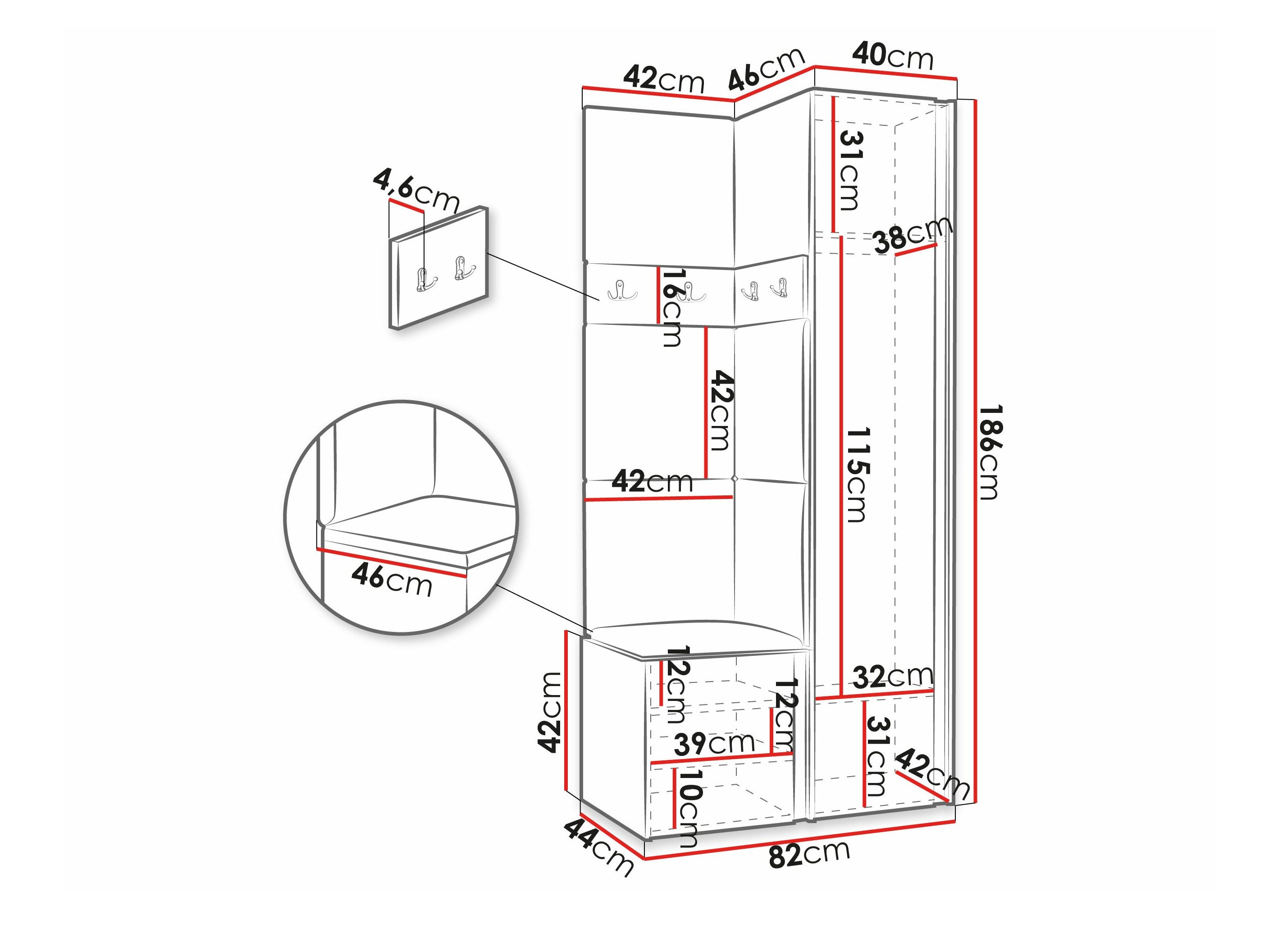 Entrésæt Pinis XXV (Hvid)