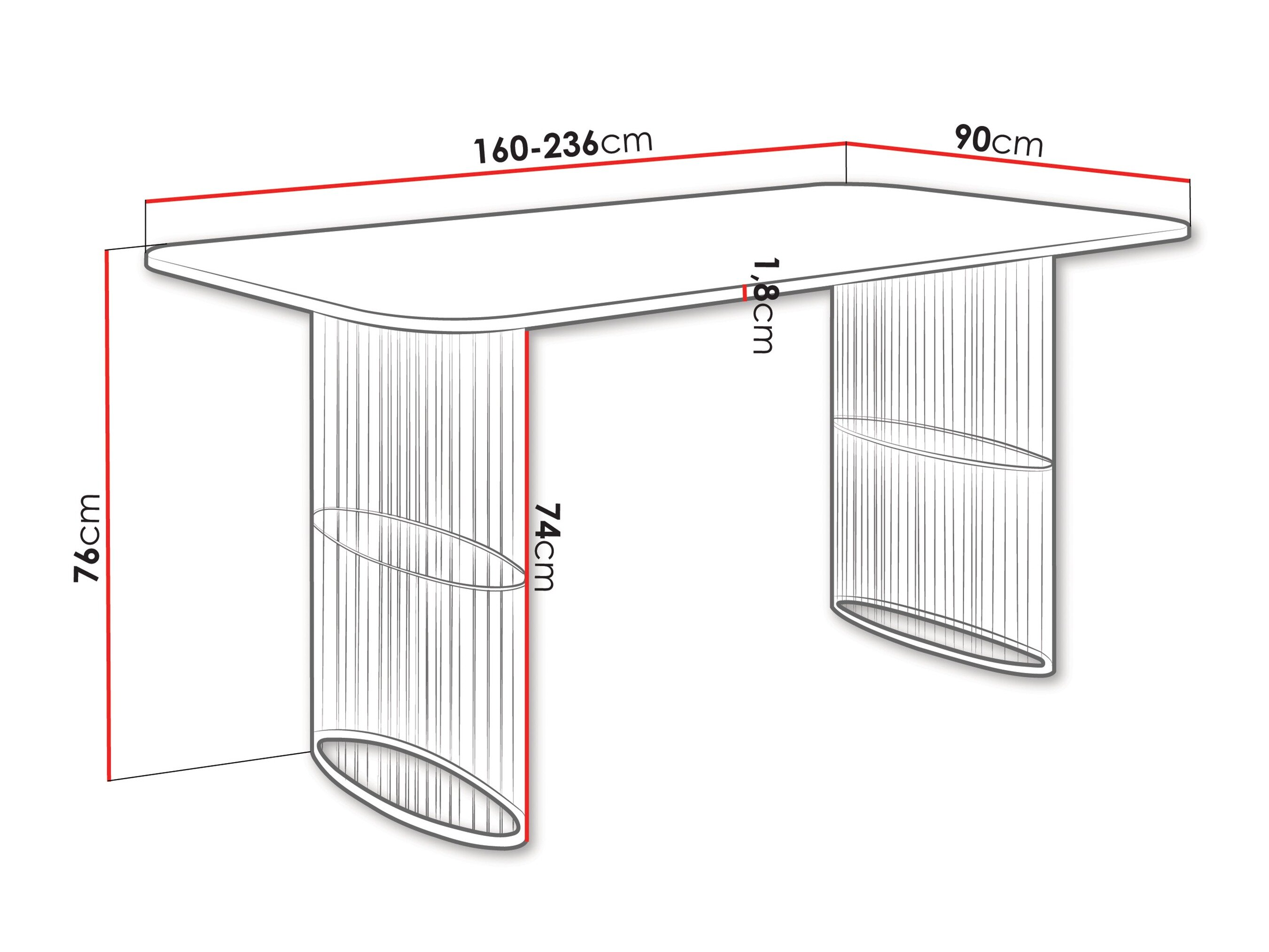 Bord Oswego 163 (Valnød)