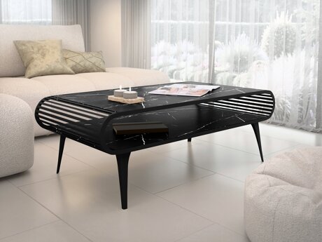 Salontafel Oswego 161 (Zwart marmer)