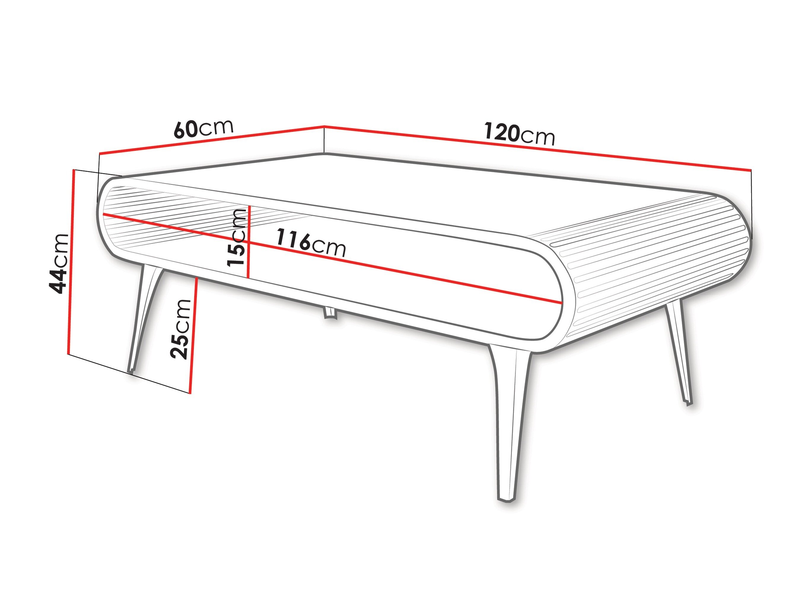 Sofabord Oswego 161 (Kashmir)