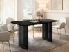 Tafel Oswego 163 (Zwart marmer)