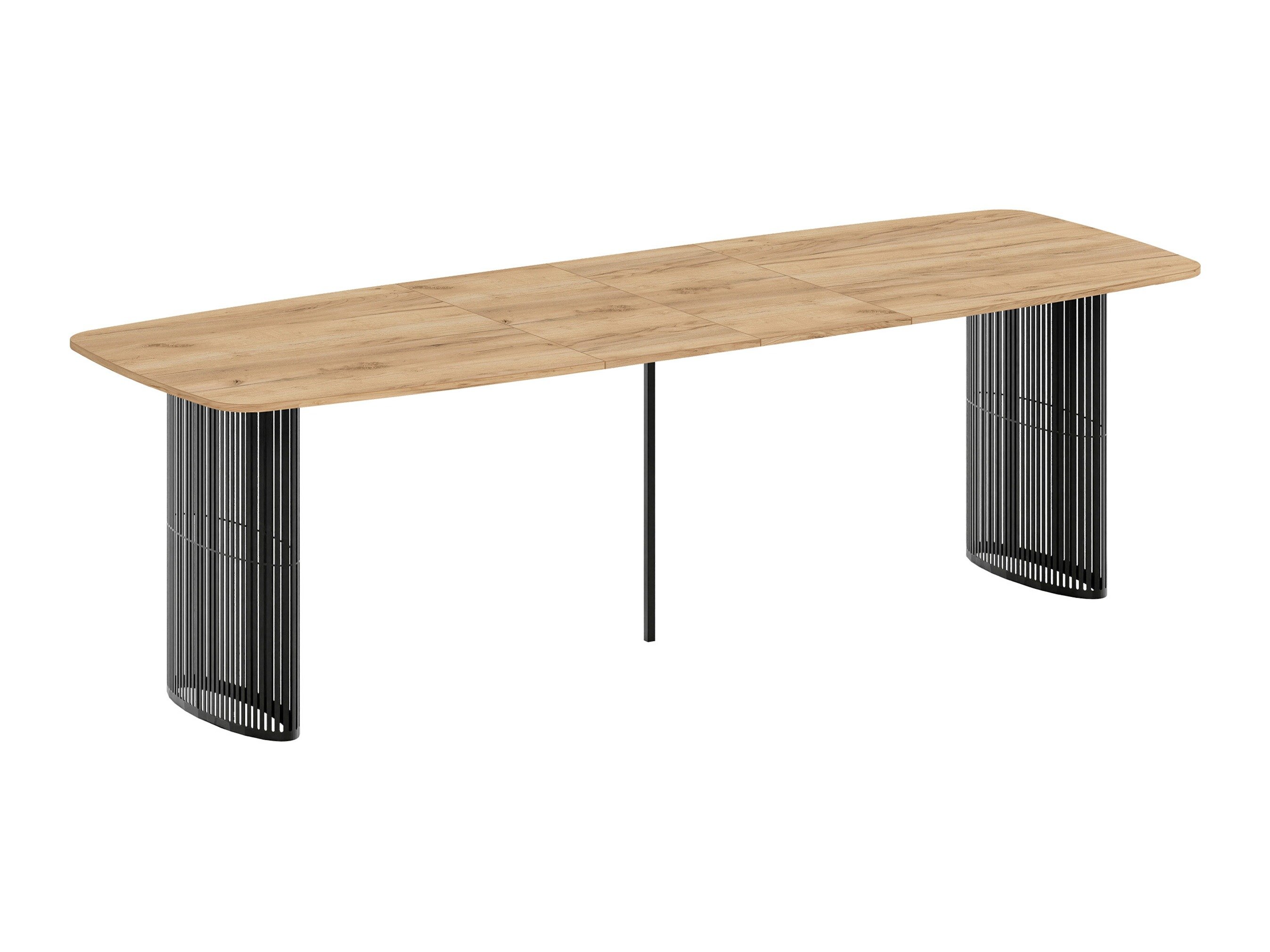 Tafel Oswego 163 (Zwart marmer)