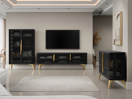 Stuemøbelsæt Camfelo 104 (Sort)