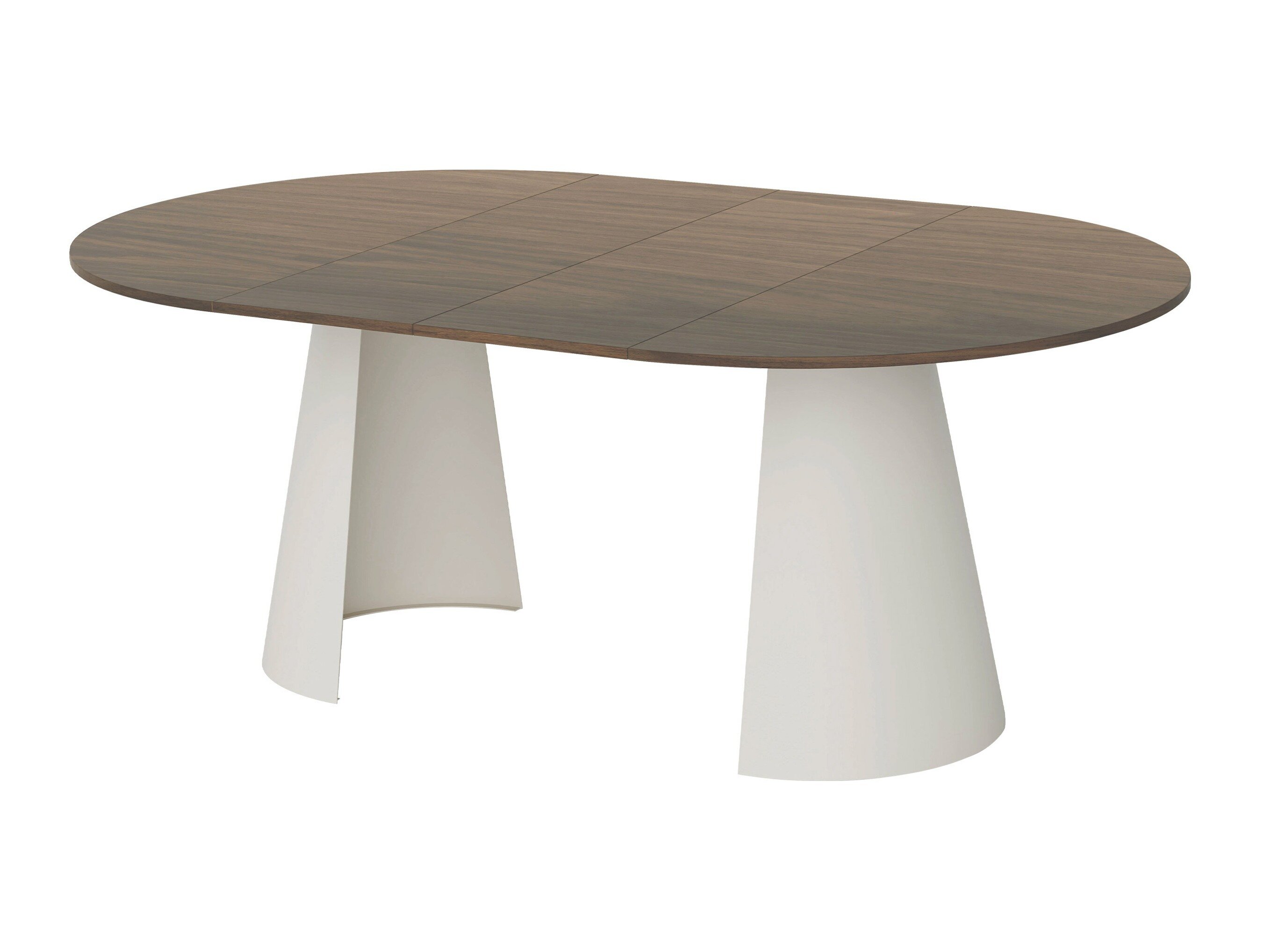 Tafel Oswego 168 (Wit marmer)