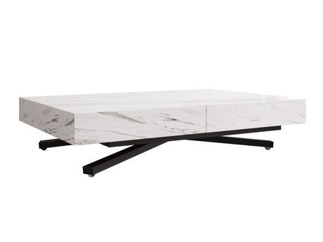 Table basse transformateur Oswego 176 (Marbre blanc)