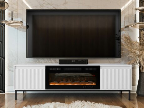 TV-bord Comfivo Delruva III (Hvid)