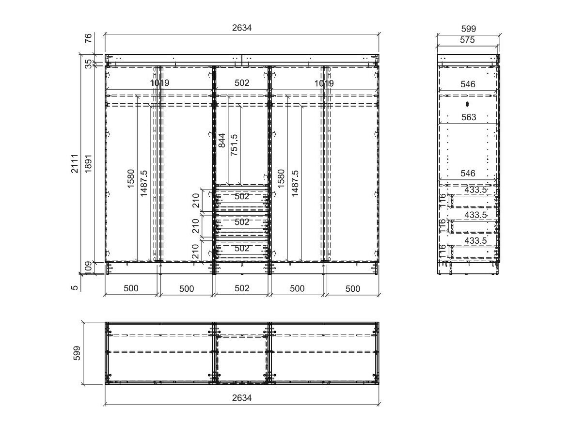 Garderobeskab Numeri 118