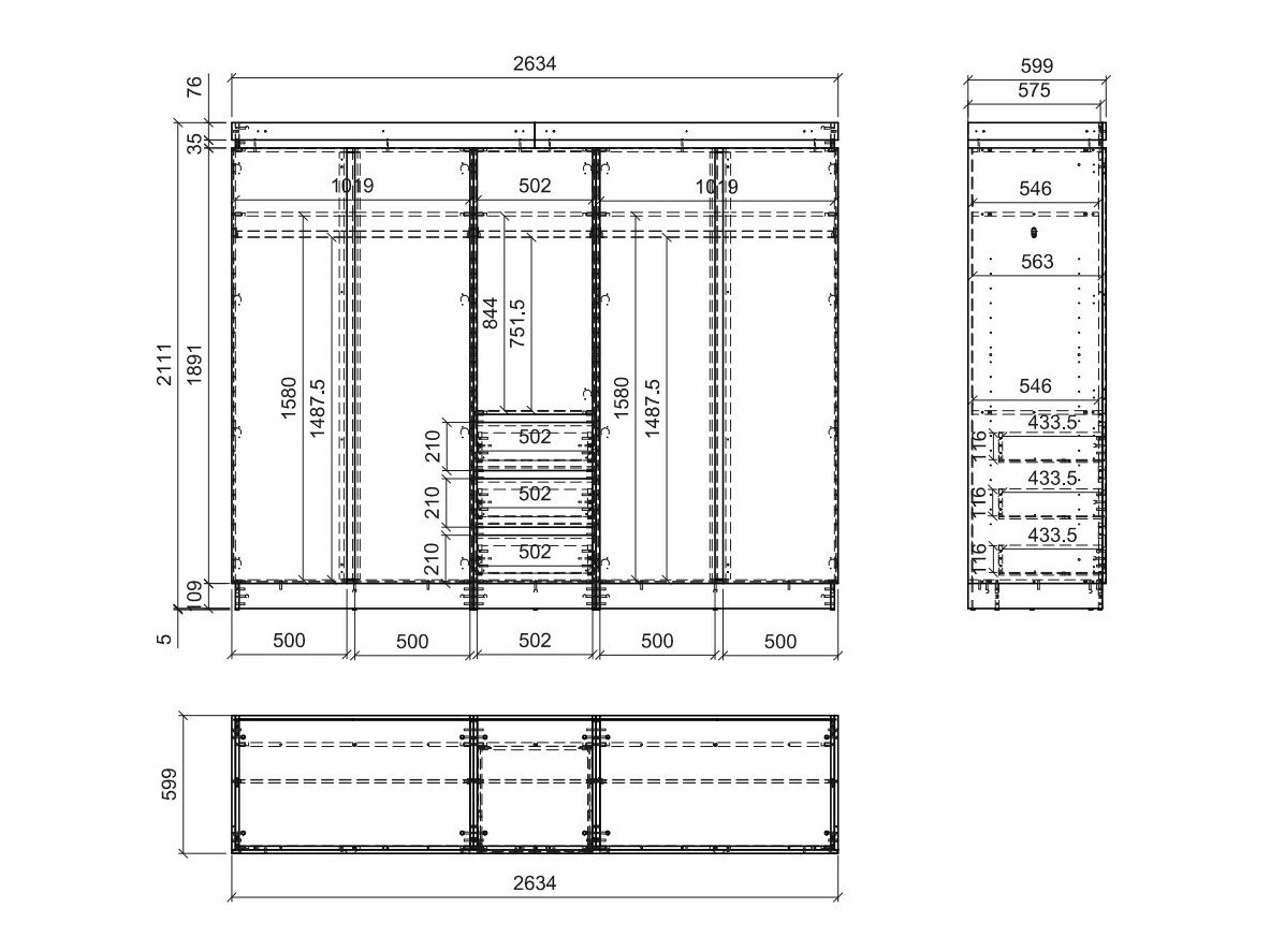 Garderobeskab Numeri 118