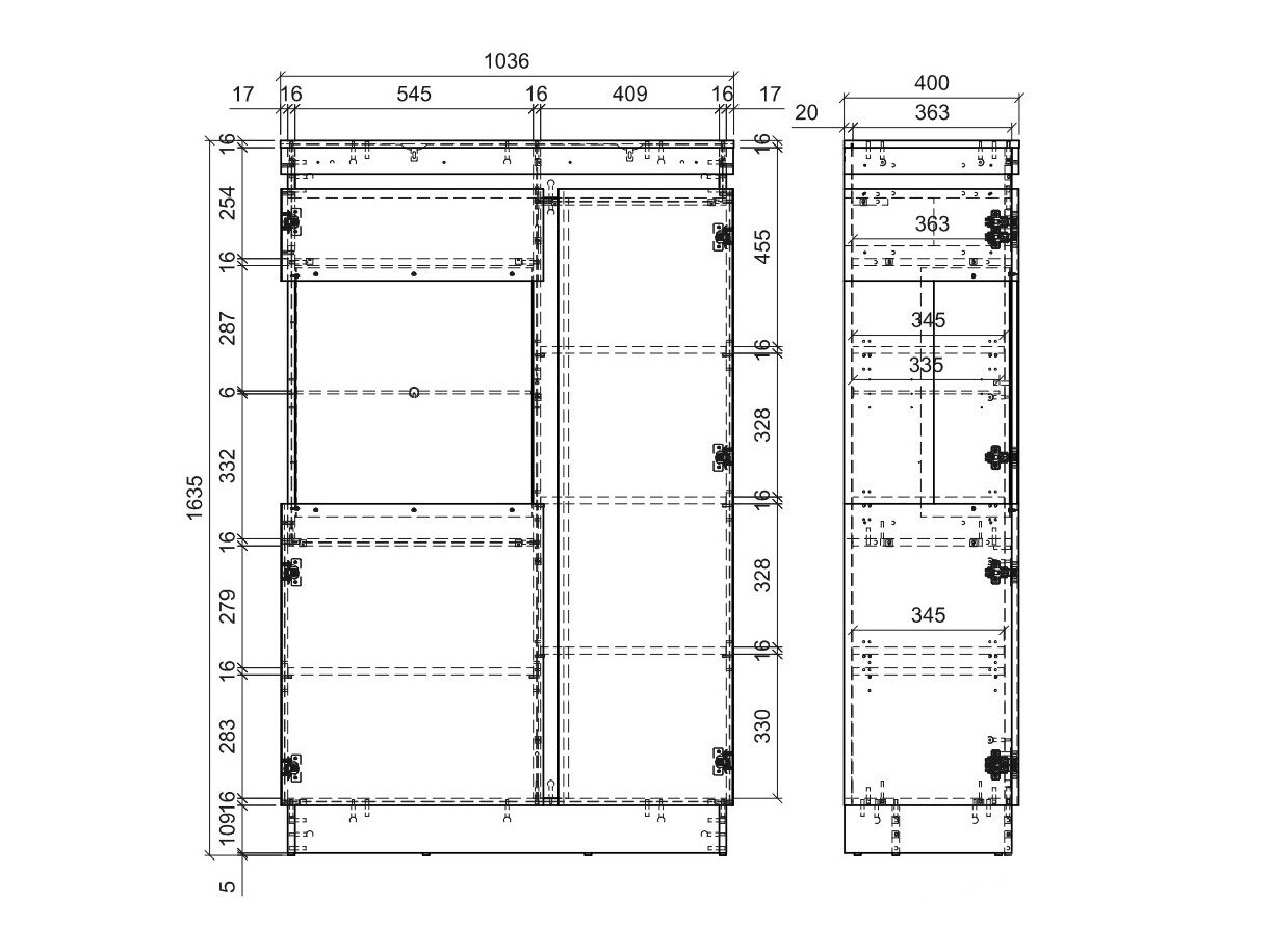 Stuemøbelsæt Numeri 123