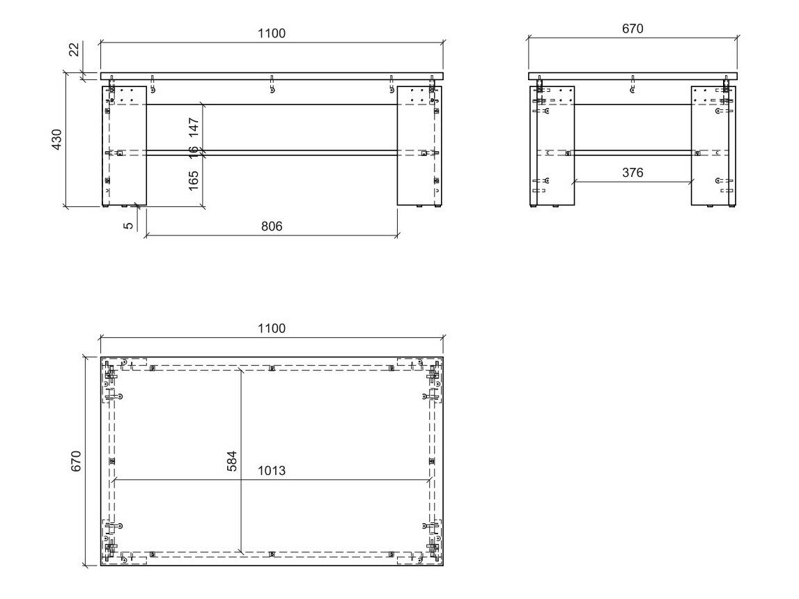 Stuemøbelsæt Numeri 123