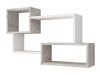 Raft de perete Lexicon II (Beton + Alb)