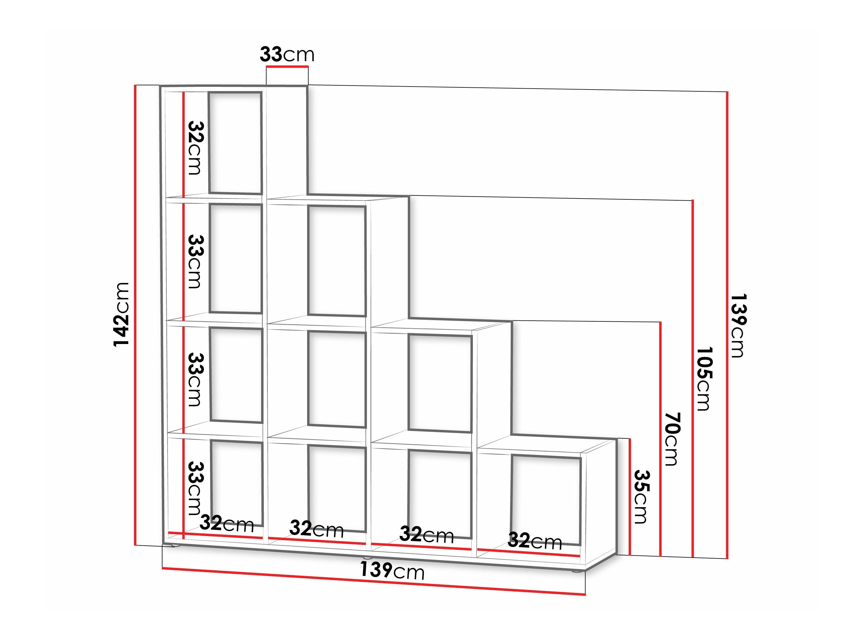 Reol Lexicon I (Hvid)