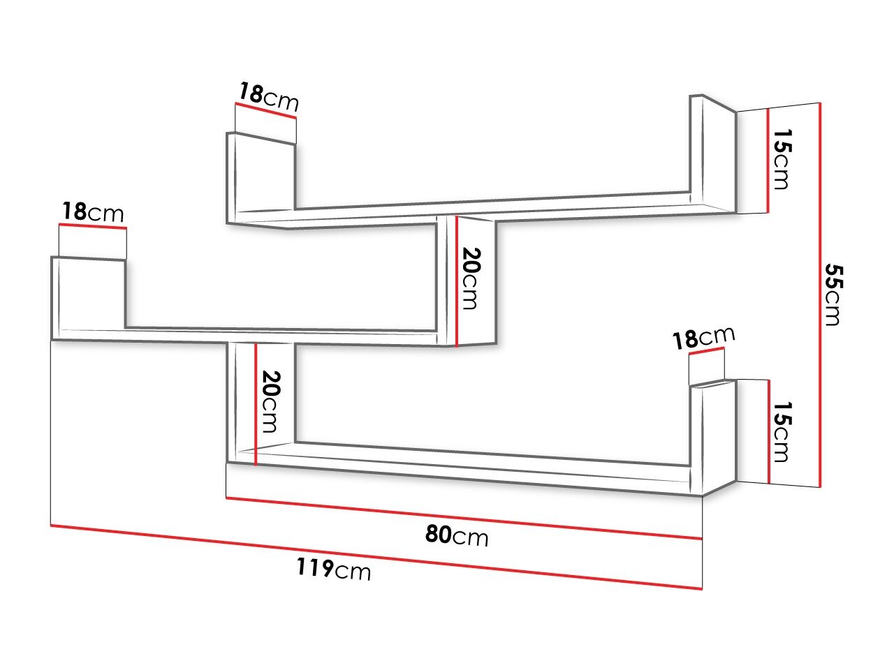 Wandplank Lexicon I (Kasjmier)