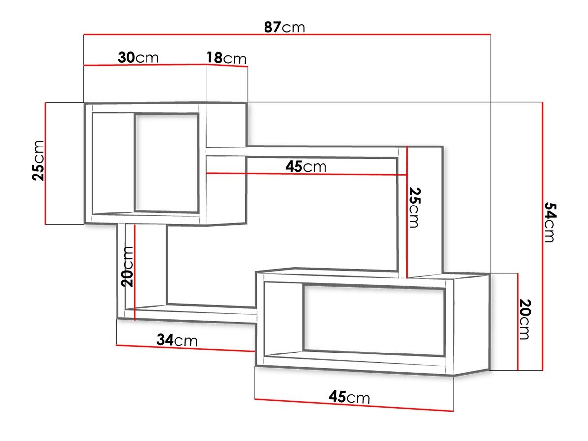 Wandplank Lexicon II (Kasjmier)