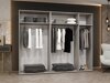 Kleiderschrank Hartford 582 (Weiss)