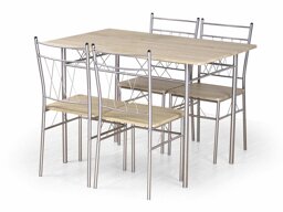 Set de mese Houston 1251 (Stejar Sonoma + Argint)