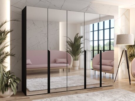 Garderobeskab Hartford 592 (Sort)