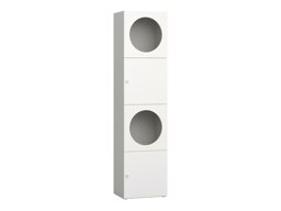 Polica Tornolo 105 (Siva + Bijela)