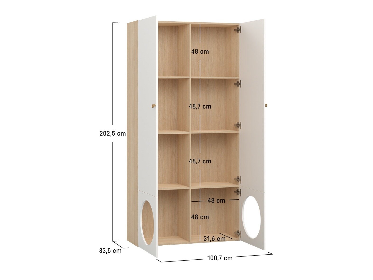 Regal Tornolo 106 (Grau + Weiss)
