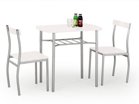 Eetkamerset Houston 127 (Wit)