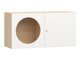 Hängeschrank Tornolo 108 (Eichenholzoptik hell + Weiss)