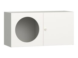 Stenska omarica Tornolo 108 (Siva + Bela)