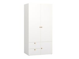 Garderobna omara Tornolo 109 (Bela + Siva)