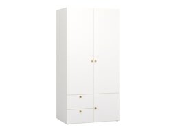 Garderobna omara Tornolo 109 (Bela + Indigo)