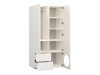 Kleiderschrank Tornolo 110 (Weiss + Grau)