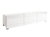 Meuble TV Remus (Blanc + Blanc brillant)