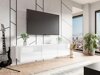 TV-meubel Remus (Wit + Glanzend wit)