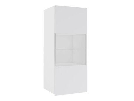 Wandkast Remus I (Wit + Glanzend wit)