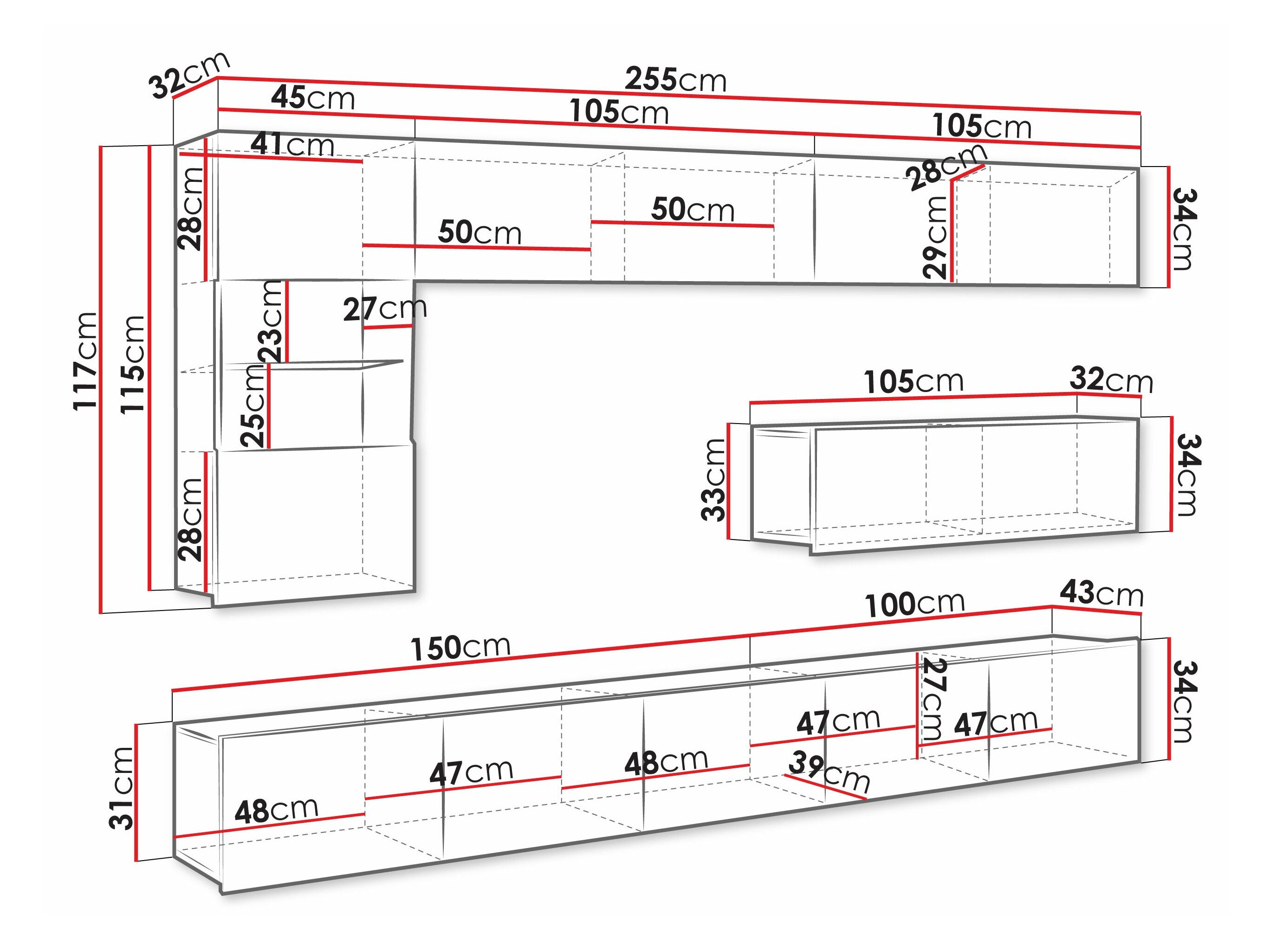 Stuemøbelsæt Tivdalu 108 (Gylden eg)