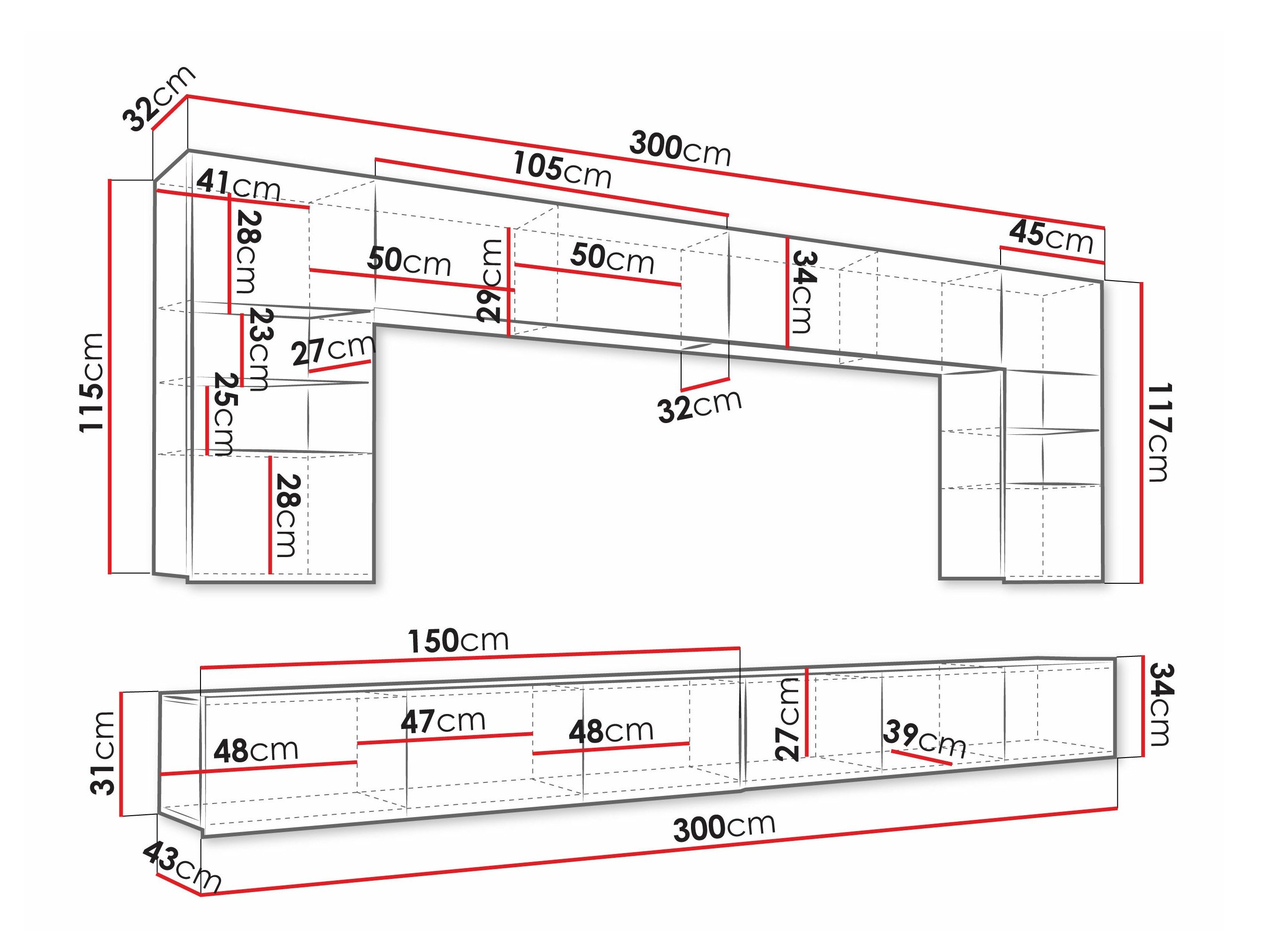 Stuemøbelsæt Tivdalu 105 (Gylden eg)