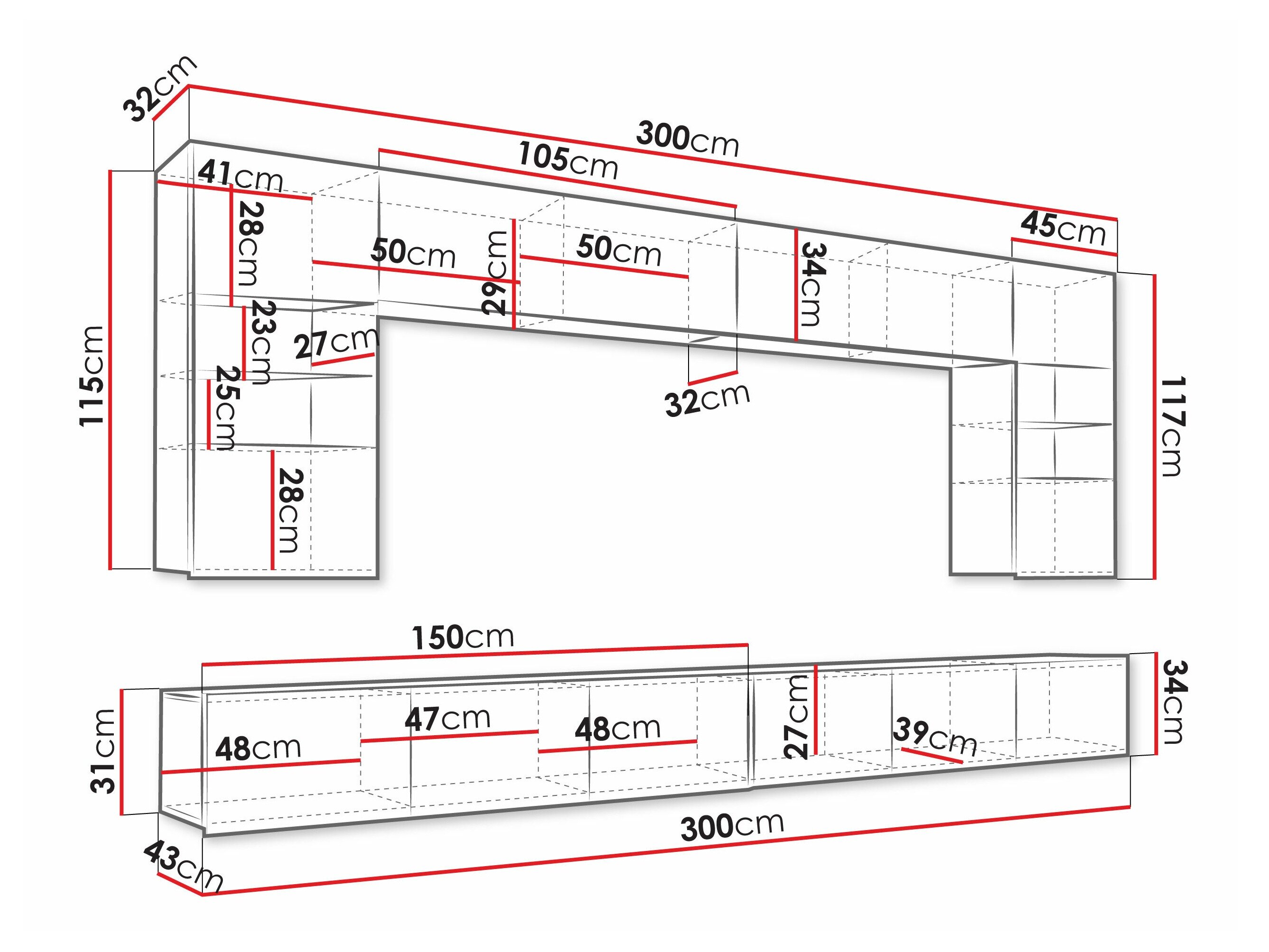 Stuemøbelsæt Tivdalu 105 (Gylden eg)