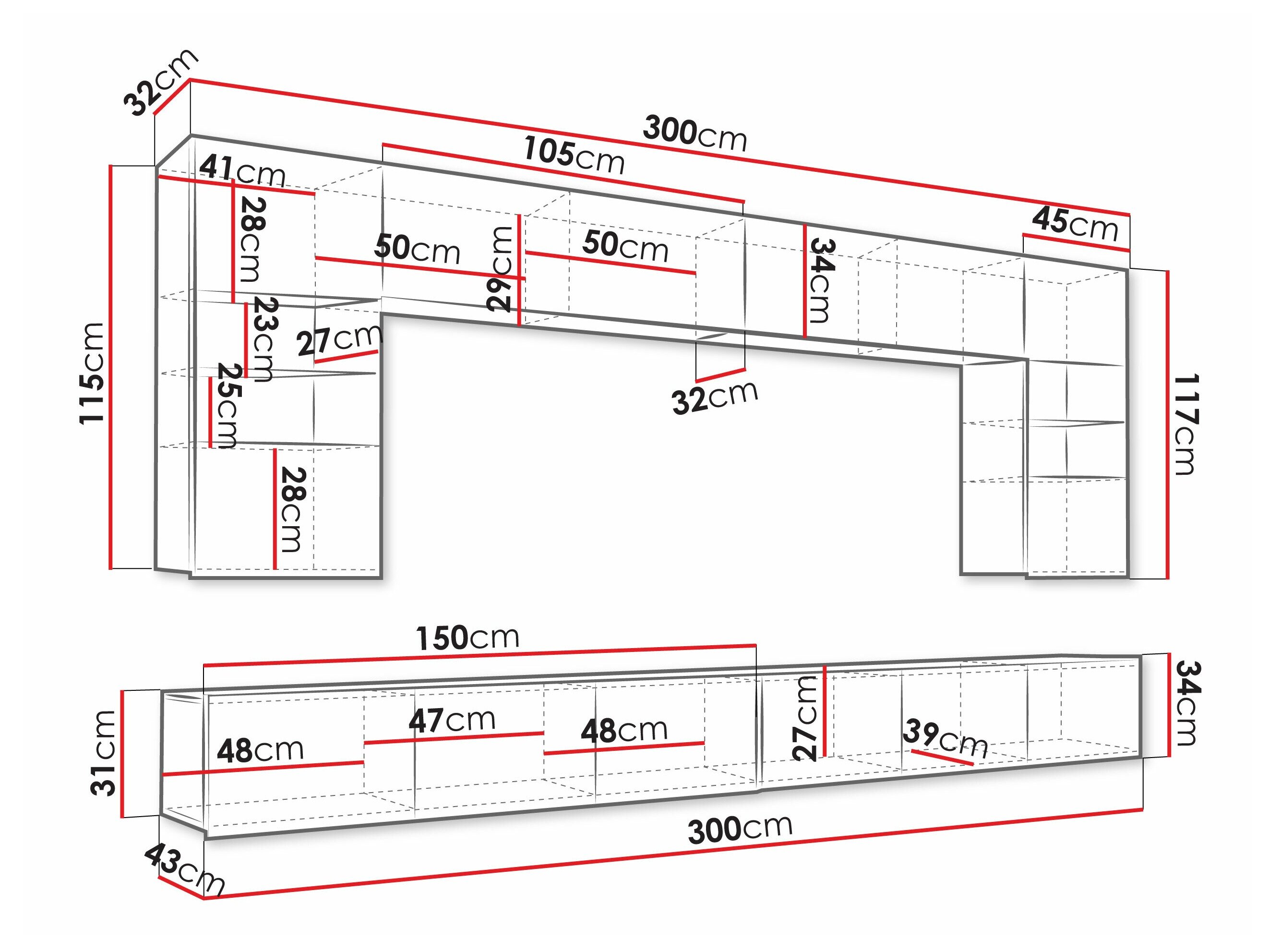 Stuemøbelsæt Tivdalu 105 (Gylden eg)