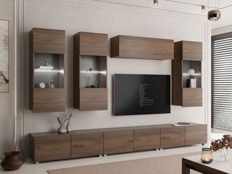 Ensemble de salon Remus XI (Noyer)