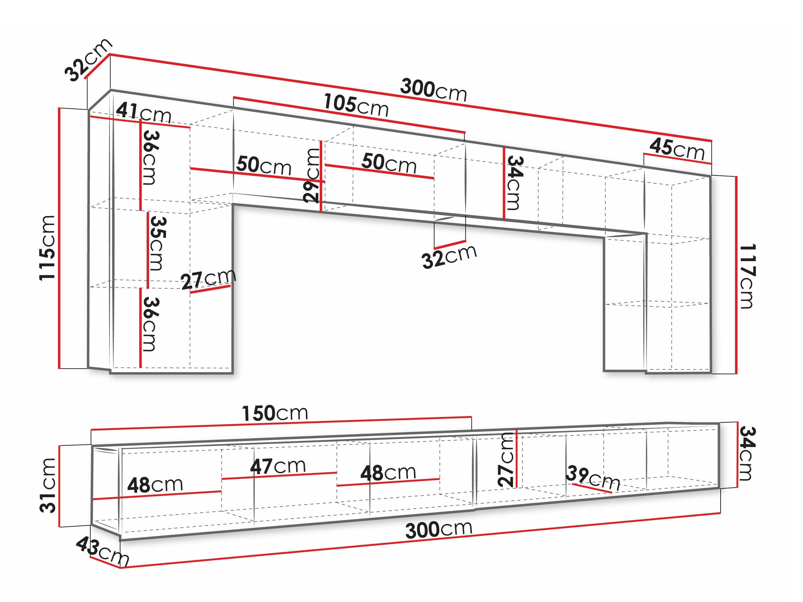 Stuemøbelsæt Tivdalu 135 (Gylden eg)